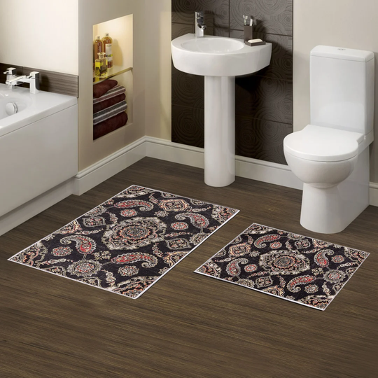 Herriot 2 Piece set Rechtangle Bath Mat