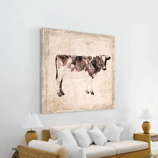 Cow by Irena Orlov - Wrapped Canvas Graphic Art Print