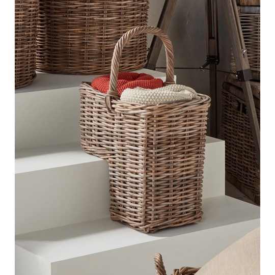 Baringer Stair Wicker Basket