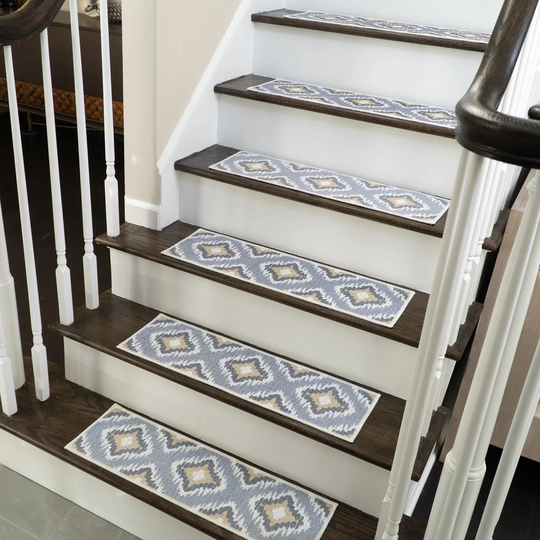 Tetra Design Non-Slip Beige/Grey Stair Tread