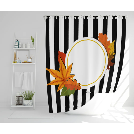Lira Polyester Shower Curtain