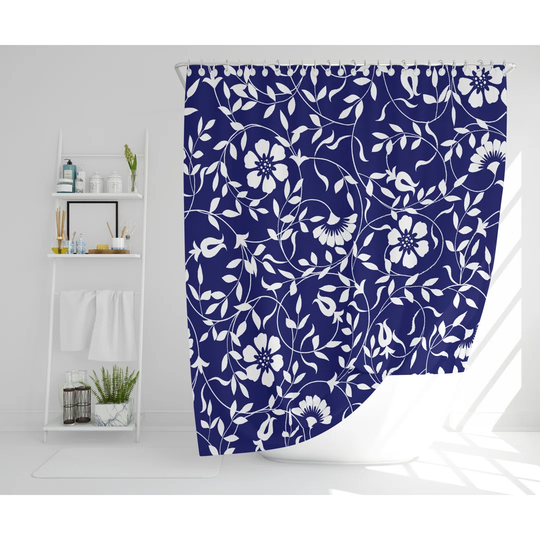 Bottone Polyester Shower Curtain Set