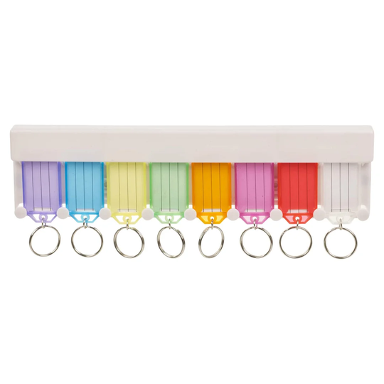 Keyring Tags with Holder Key Hooks