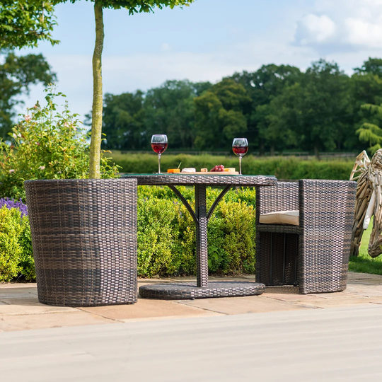 Moyo 2 Seater Bistro Set with Cushions