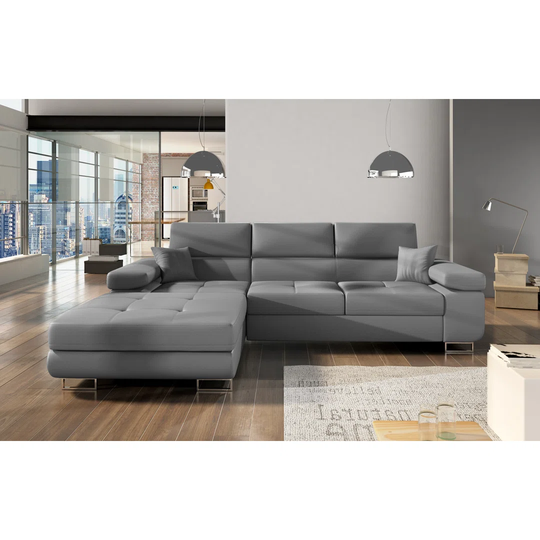 Abigal Soft Corner Sofa Bed