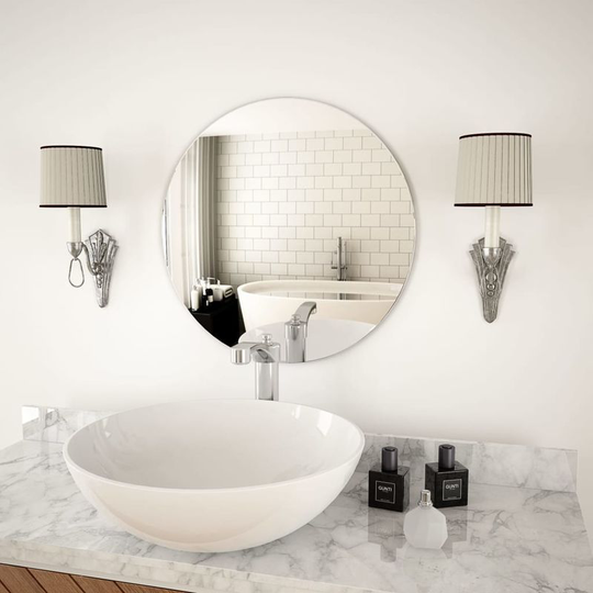 Hommoo Wall Mirror 50 cm Round Glass VD11652