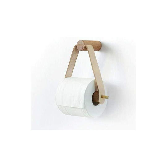 Creative Wooden Roller Holder Bathroom Storage Paper Paper Dispenser Toilet Paper Holder Box Bathroom Accessories