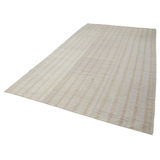 Jovanah Kilim Hand-Knotted Cotton/Wool Cream Rug