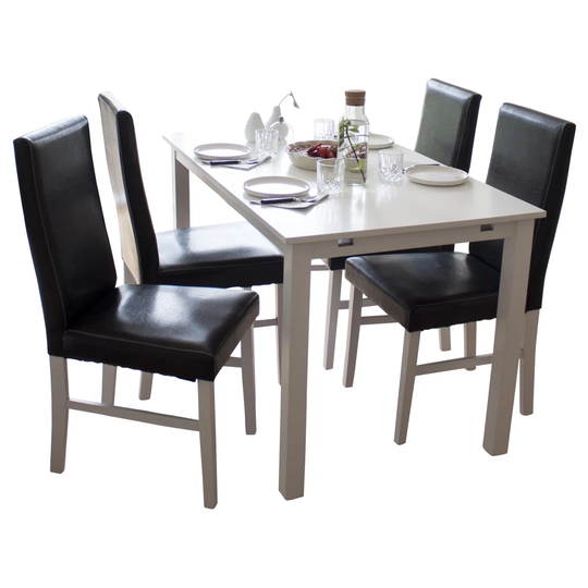 Romine 9 - Piece Butterfly Leaf Dining Set