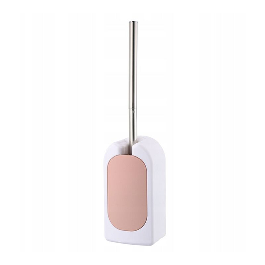 Wall brush toilet brush bathroom accessories hanging pink