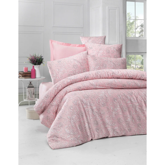Tybalt Cotton Satin 210 TC Modern & Contemporary Duvet Cover Set