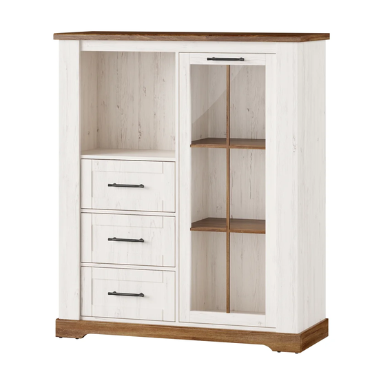 COUNTRY 1 Door Display Cabinet