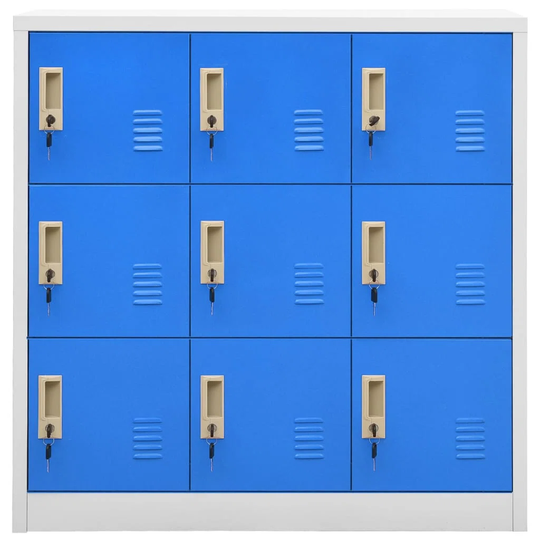 Quintal 9 -Door Storage Cabinet