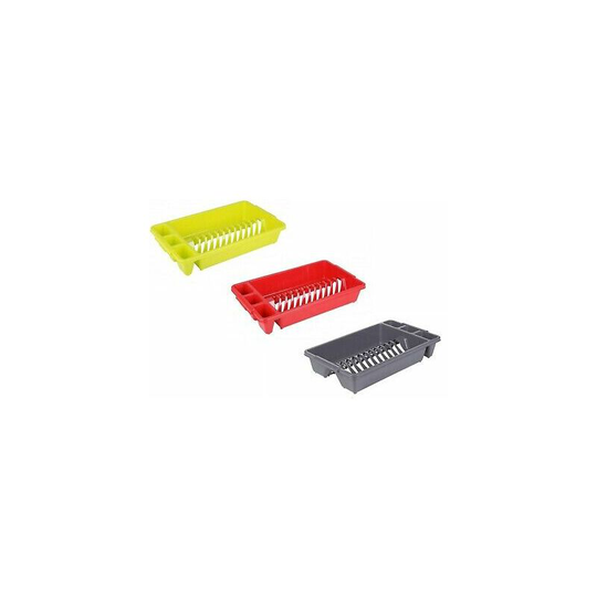 Viss - plastic dish drainer kitchen cutlery tray plate holder sink utensil draining cup