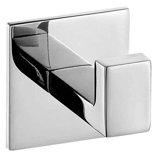 Towel Hooks with Self Adhesive, Stainless Steel Chrome Robe Hook, Without Screws