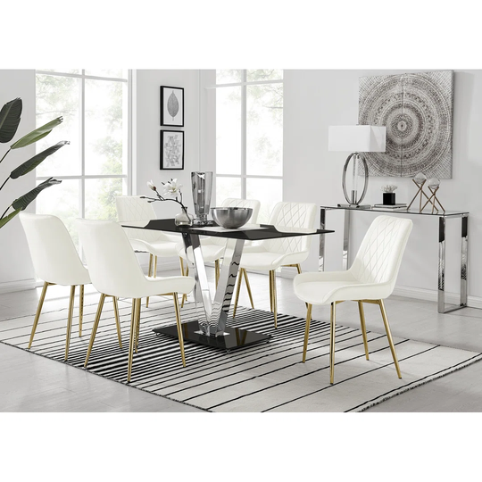 Waymart 6 - Person Dining Set