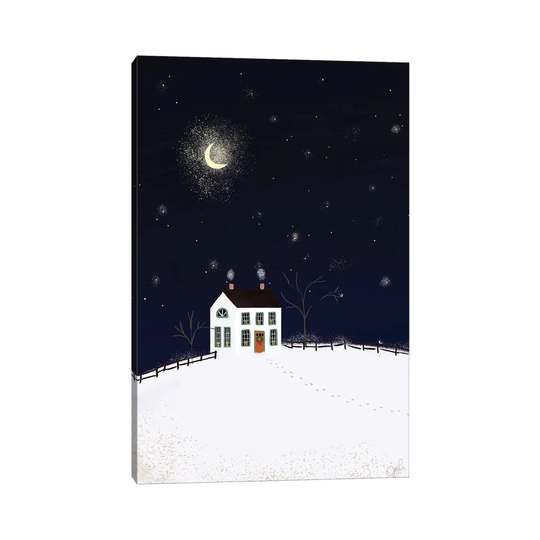 Folk Art Fusion II - Print on Canvas