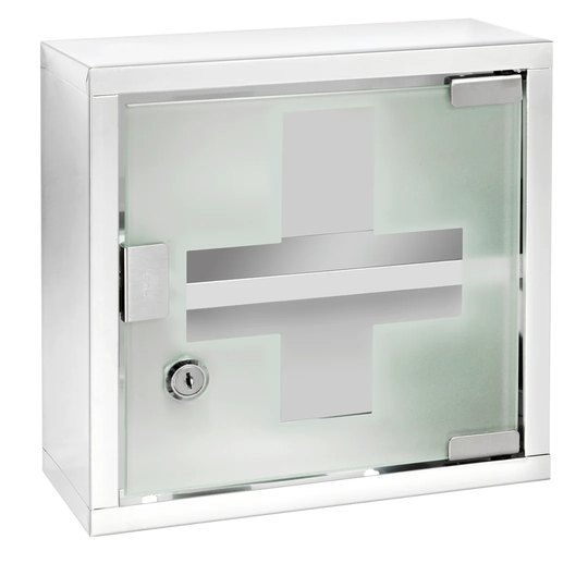 Absalom 25cm x 25cm Surface Mount Medicine Cabinet