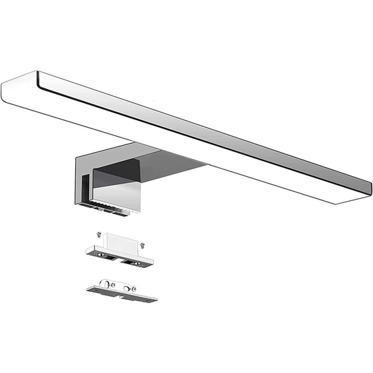 Bathroom Mirror Light 6W30cm 230V 4000K, IP44 Waterproof Class ii, Mirror Clip, led Light 400mm [Energy Class d]