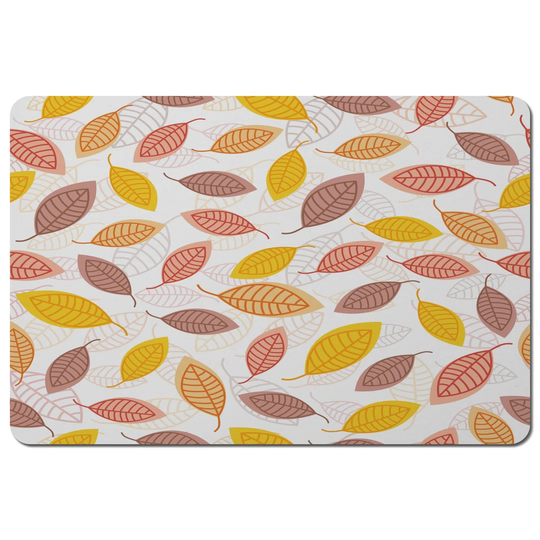 Halesworth Autumn Leaves Cork Placemat