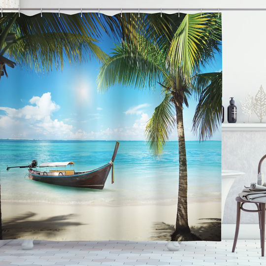 Bellanira Polyester Shower Curtain Set