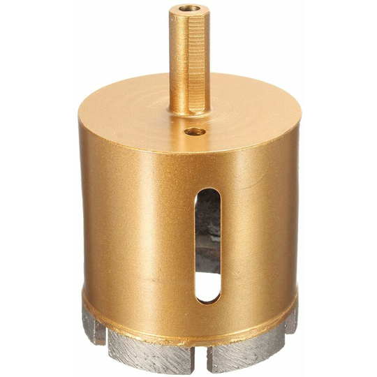 28-60mm 1/8 '' Diamond Coated Drill Bit Probe Drill Bit Marble Glass Hole Saw Drill Bit 55mm