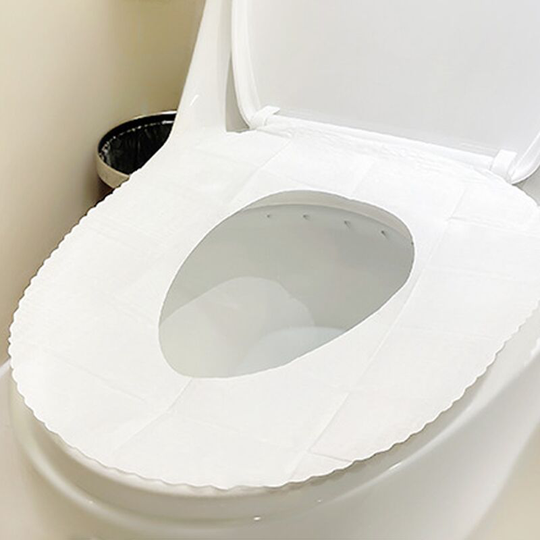 Disposable Paper Toilet Seat Covers, (50 covers), Hygienic, Disposable, Pocket Size, Use in Public Restrooms