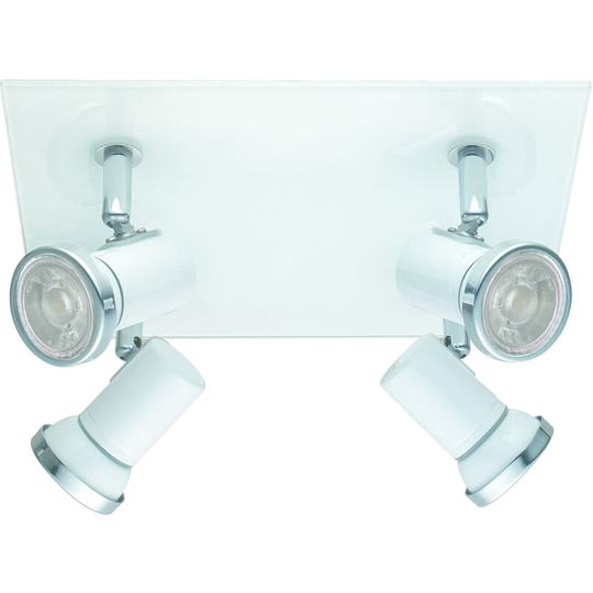 EGLO TAMARA 1 4-spotlight white ceiling light - white