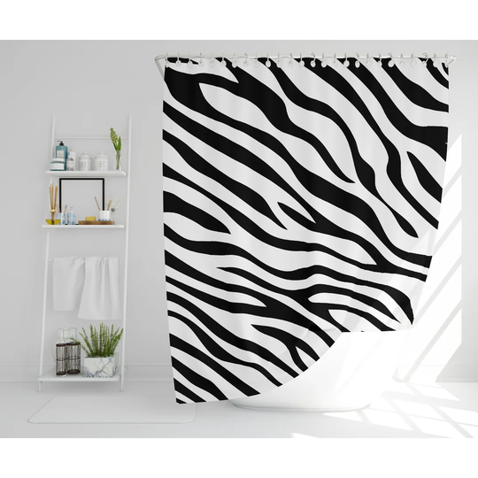 Skakke Polyester Shower Curtain