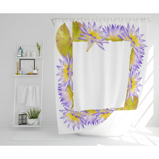 Yucheng Polyester Shower Curtain Set