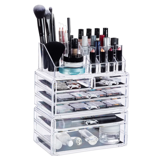 3 Piece Cosmetic Organiser Set