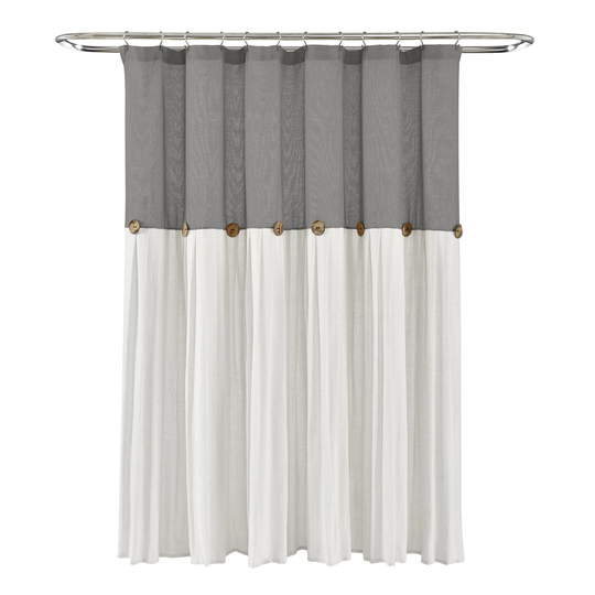 Ruya Polyester Blend Shower Curtain