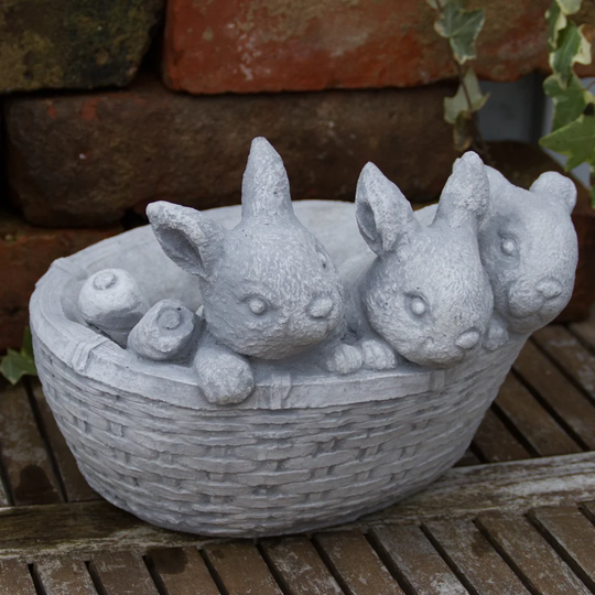 Peart Concrete Statue Planter