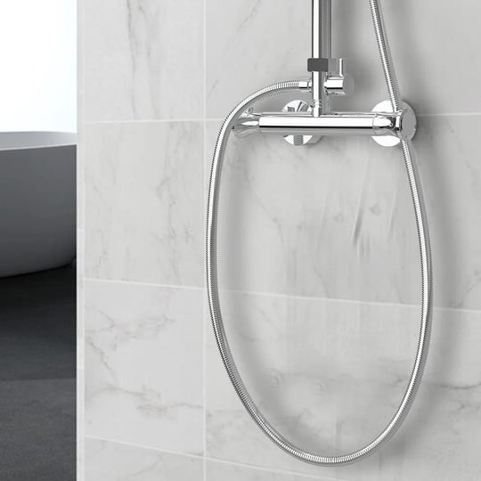 Lehner Thermostatic Shower with Adjustable Shower Head