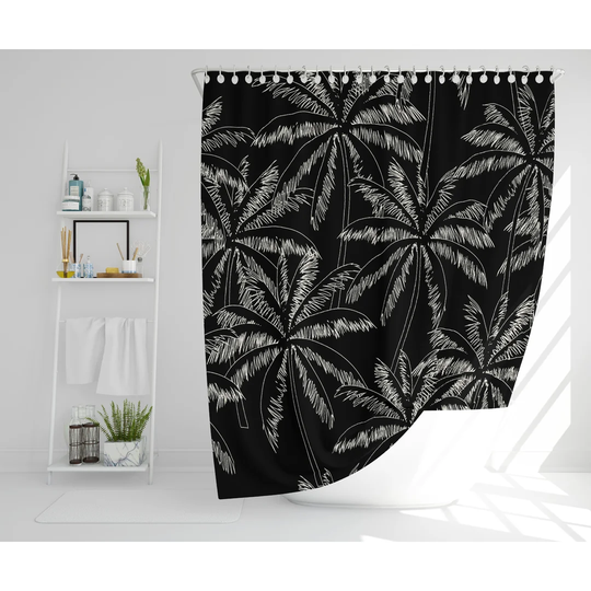 Artoria Polyester Shower Curtain Set