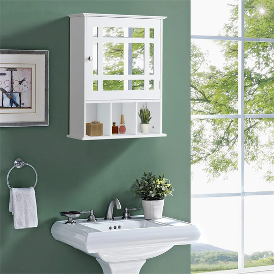 Talamantes 50cm x 61cm Surface Mount Mirror Cabinet