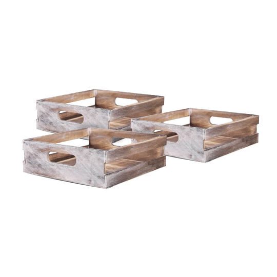 Wood Organiser Box