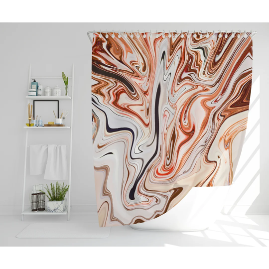 Loreen Polyester Shower Curtain