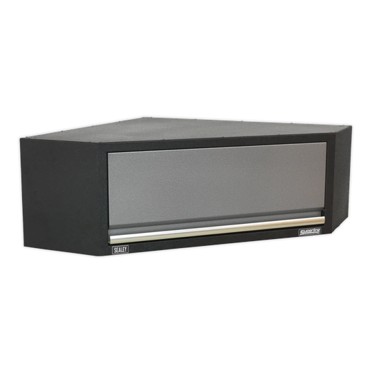 13.78" H x 34.06" W x 34.06" D Modular Corner Wall Cabinet