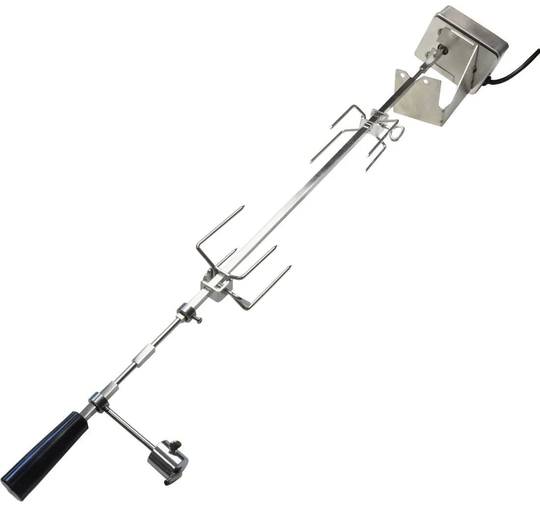 Stainless Steel Grill Rotisserie Kit