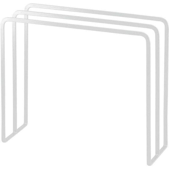 Tier Free Standing Kitchen Towel Rack, Dish Towel Holder Hand Towel Rack Shelves Towel Holder Washcloth Towel Rack, 25×10×30cm,White