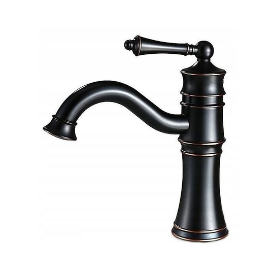 REA - Single Handle Vintage Basin Retro Old Tap Mixer Bathroom Standing Faucet