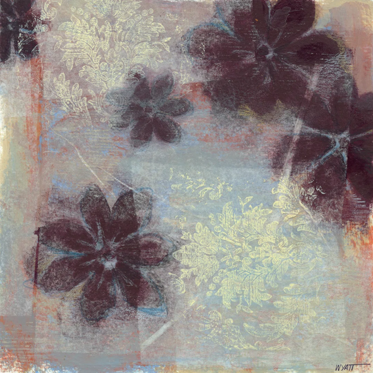 Mauve Resonance I - Wrapped Canvas Art Prints