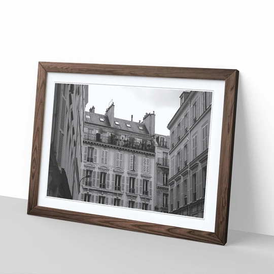 'Architecture French Building' Framed Photographic Print