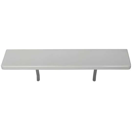 Radiator Floating Shelf with Adjustable Shelves