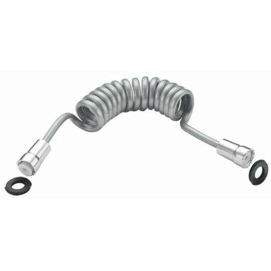 Plastic Spring Flexible Shower Hose, Water Pipes For a Toilet Bidet Sprayer,2M