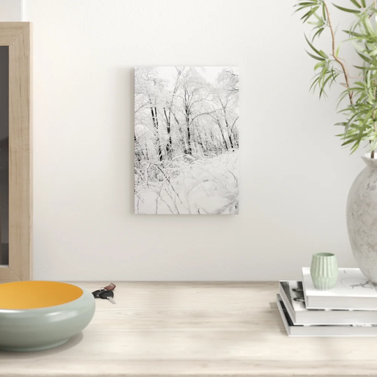 'Winter Forest Woodland Landscape' Graphic Art