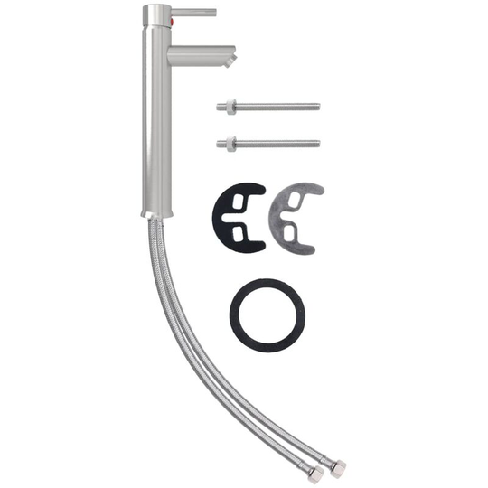 Vidaxl - Bathroom Mixer Tap Silver 12x30 cm Silver