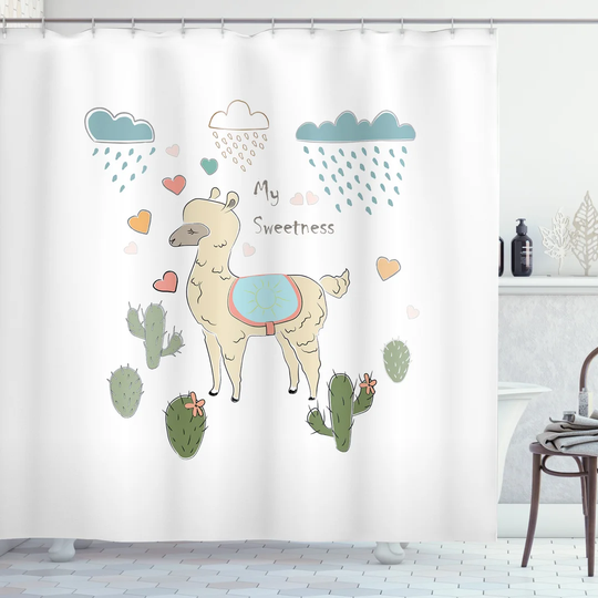 Blaz 13 Piece Polyester Shower Curtain Set