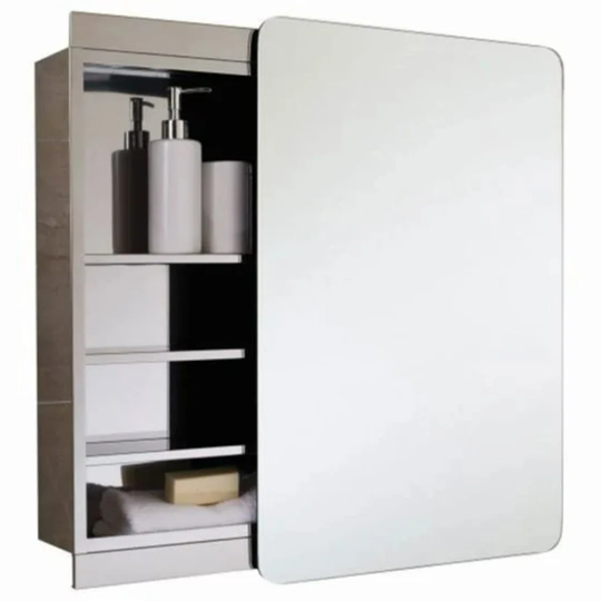 40cm x 60m Surface Mount Mirror Cabinet
